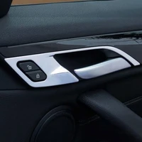 accessories for bmw x1 f48 lhd 2016 2020 inner car door pull doorknob handle hand clasping bowl cover trim