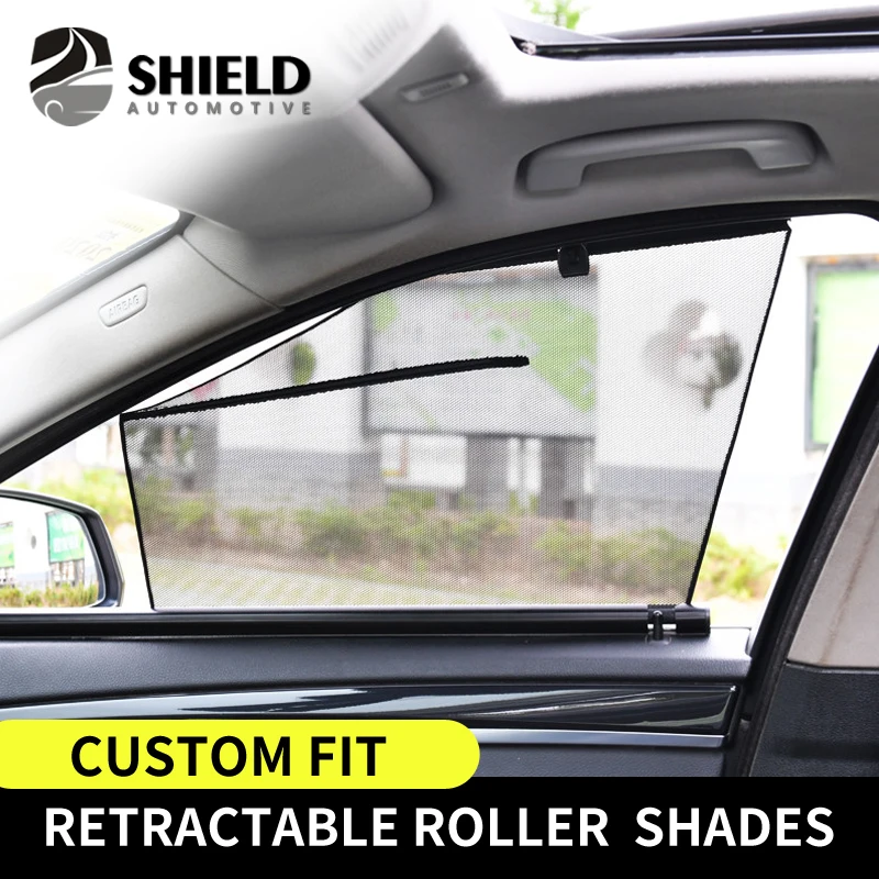 Изготовленный На Заказ ковер автомобиля рулонные шторы Выдвижная