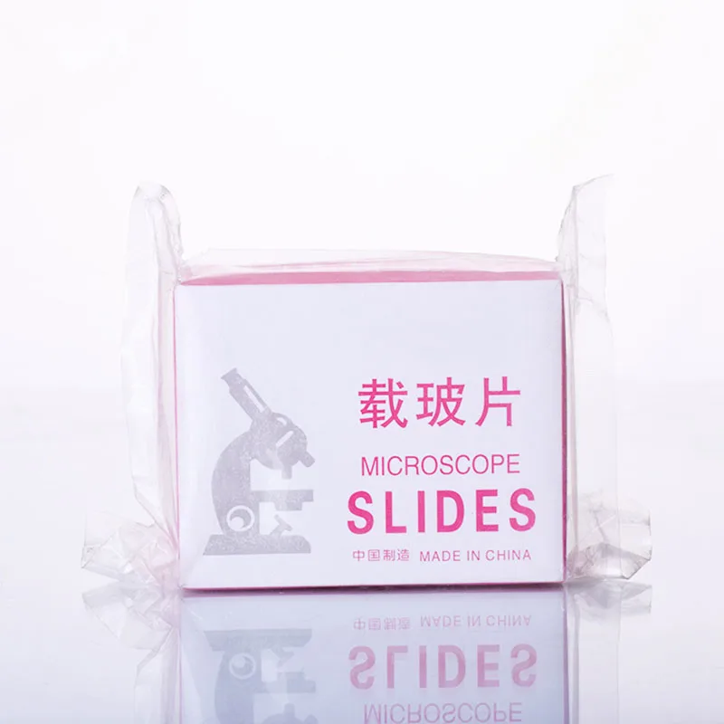 50 шт. стеклянные предметы для микроскопа модель 7101/7105 толщина 0 8 1 мм/1 2 мм|Фляжка| |