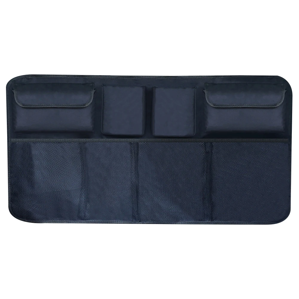 

Car Rear Seat Back Mesh Storage Bag Multi-Pocket Hanging Trunk