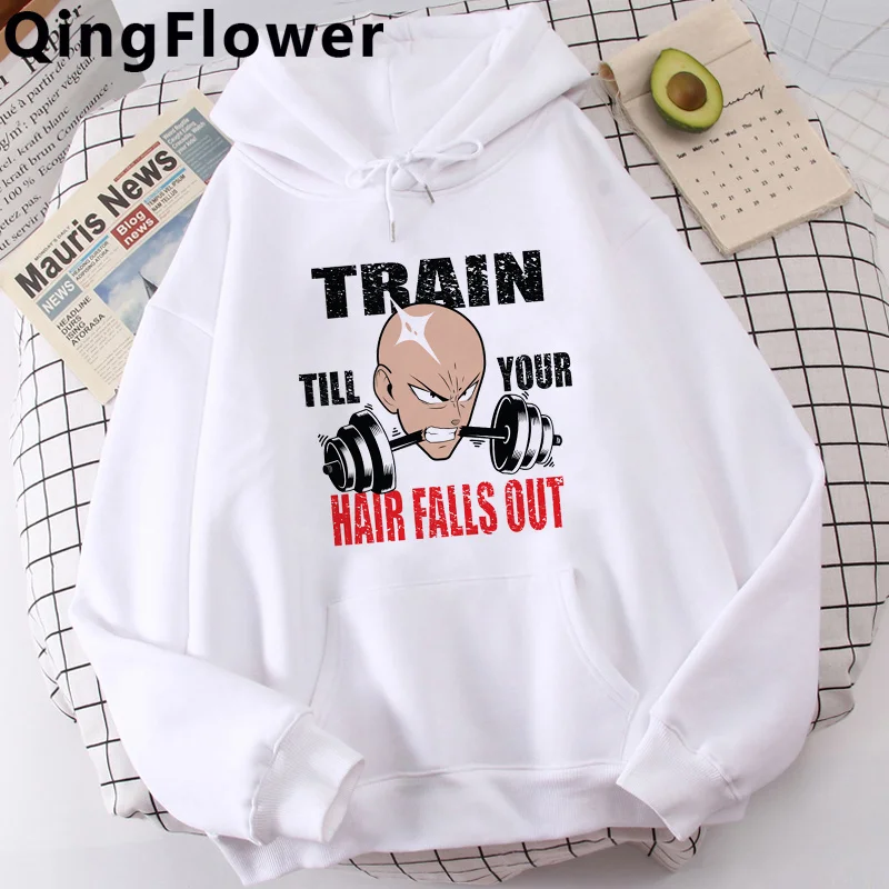 

One Punch Man Saitama hoodies men streetwear anime printed men clothing Ulzzang