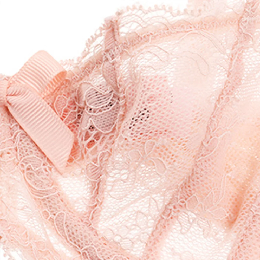 Women Bra Lace For Plunge Size 28-42 Ultra-Thin Lingerie Exquisite Underwire Sexy Half-Cup Bralette Female Underwear Tops