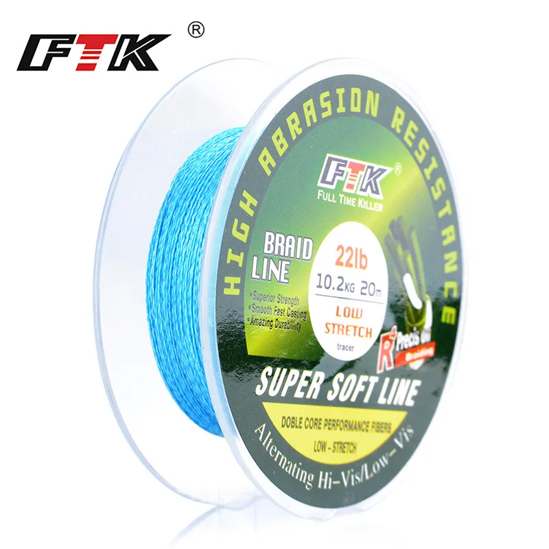 Плетеная рыболовная леска противоукусная супер Растяжимая основная PE приманка