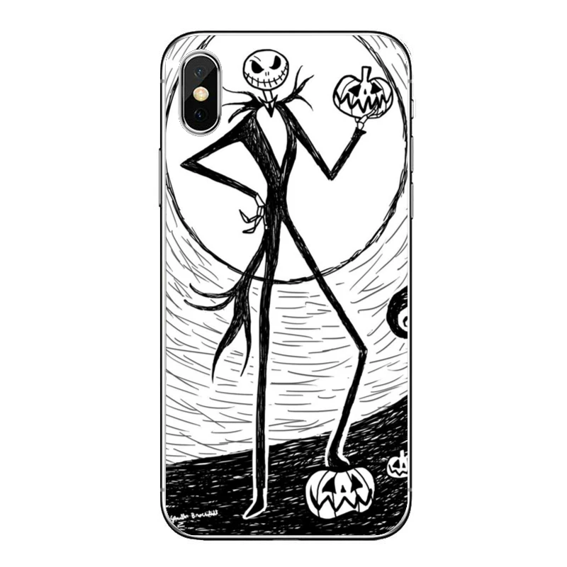 Hot jack skellington Mobile Phone Case For Xiaomi Redmi Note 8 7 6 5A 4 Pro 7A K20 6A 4A 4X 5 Plus S2 | Мобильные телефоны и