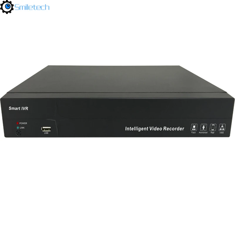 H.265 32CH 5MP 2HDD NVR аудио функция анализа ONVIF умный видеорегистратор для системы