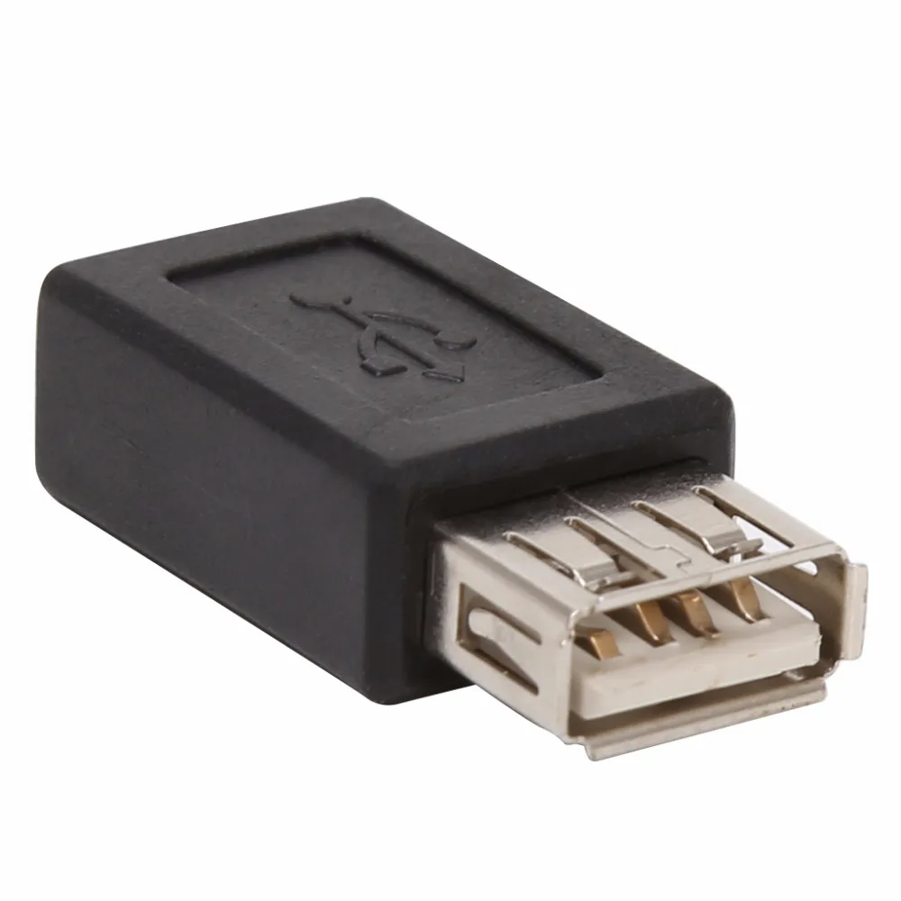 

2Pcs/Set USB 2.0 Type A Female To Micro USB Type B 5Pin Female Converter Adapter