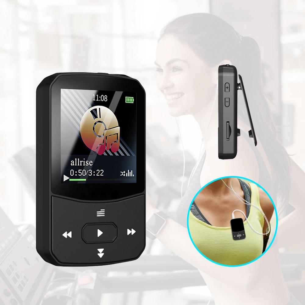 Спортивный Bluetooth MP3 плеер для бега с музыкальным воспроизведением нарукавник