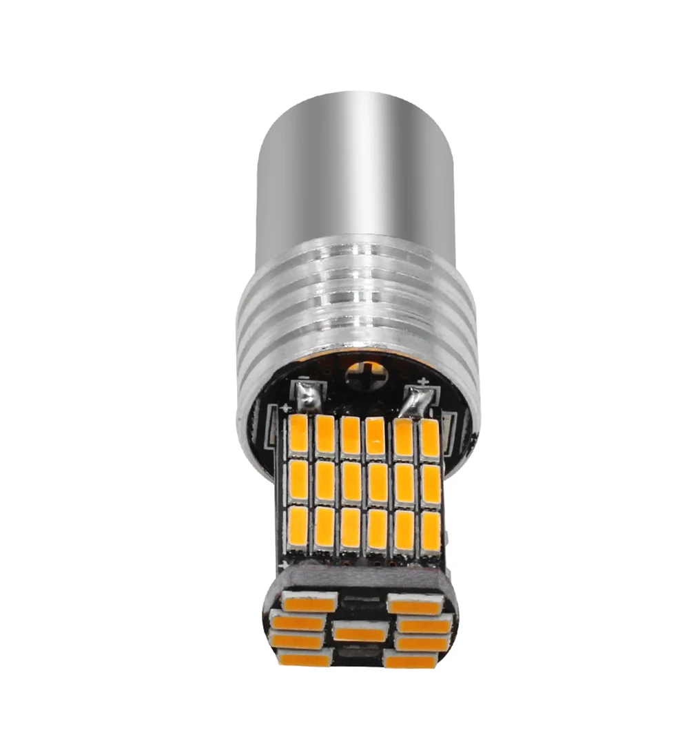 1 шт. 1156 1157 3157 BA15S S25 7440 7443 T15 автомобильный светильник s 45 SMD светодиодный лампы 4014 задний тормоз Поворотная сигнальная лампа Запасной светильник AC/DC 12V