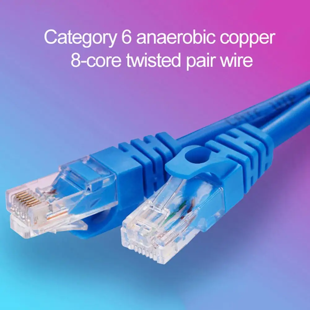 Ethernet кабель 0 5/1/3/5/10/20 м высокоскоростной Cat 6 RJ45 гигабитный сетевой Соединительный