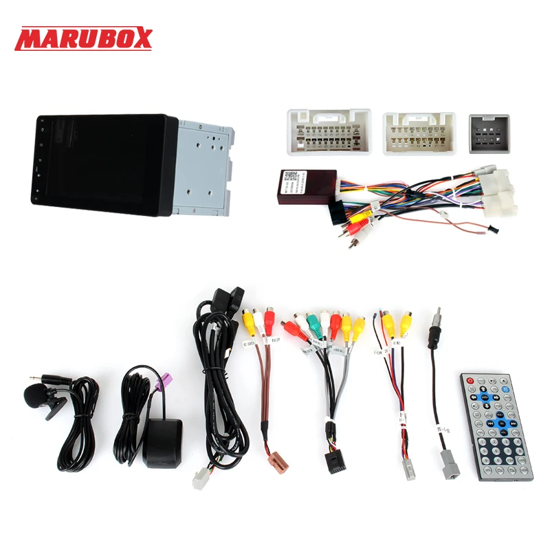Штатная магнитола для Mitsubishi Outlander MARUBOX KD7508 Штатное головное устройство Android 9.0