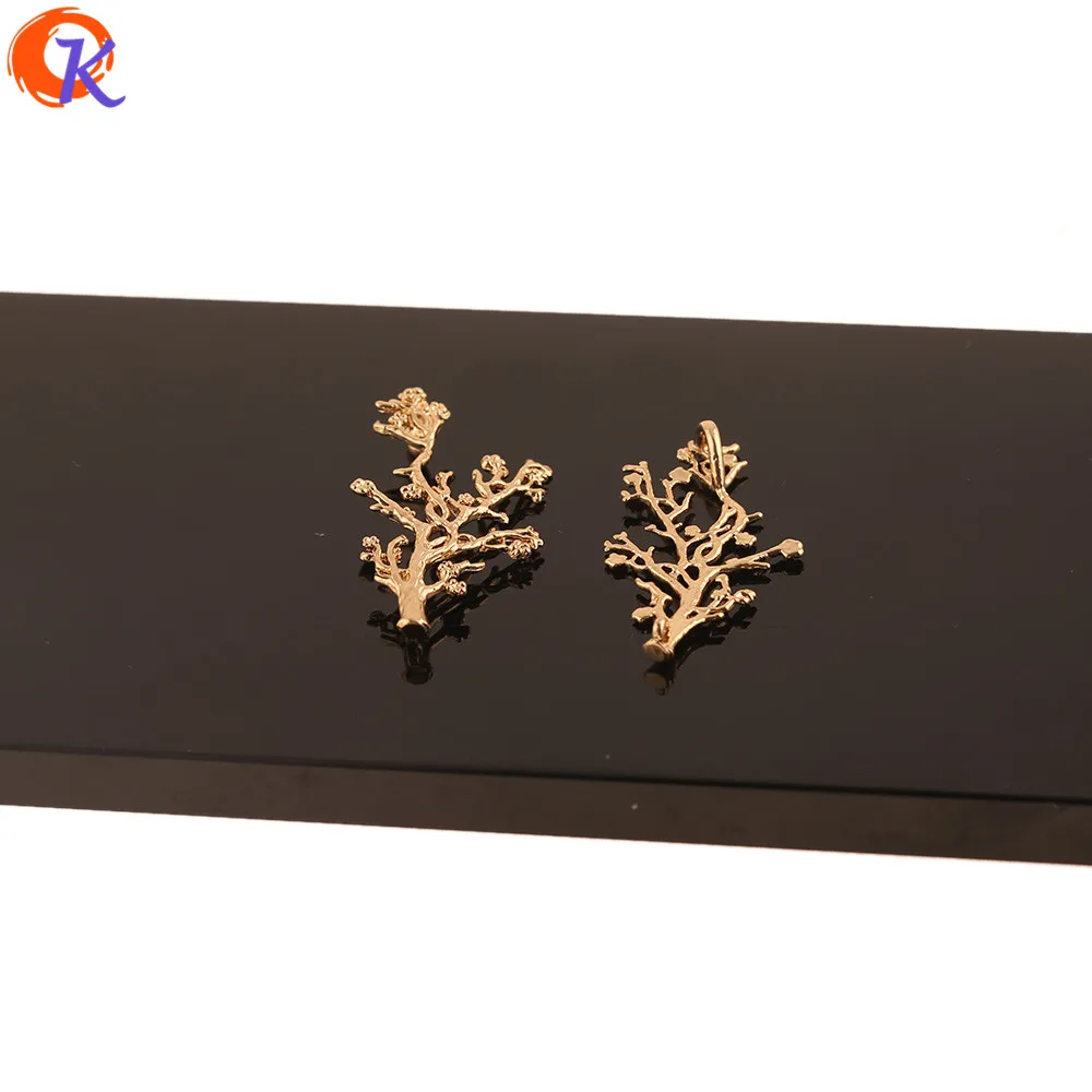 

Cordial Design 30Pcs 20*36MM Jewelry Accessories/Charms/DIY Making/Genuine Gold Plating/Branch Shape/Hand Made/Earring Findings