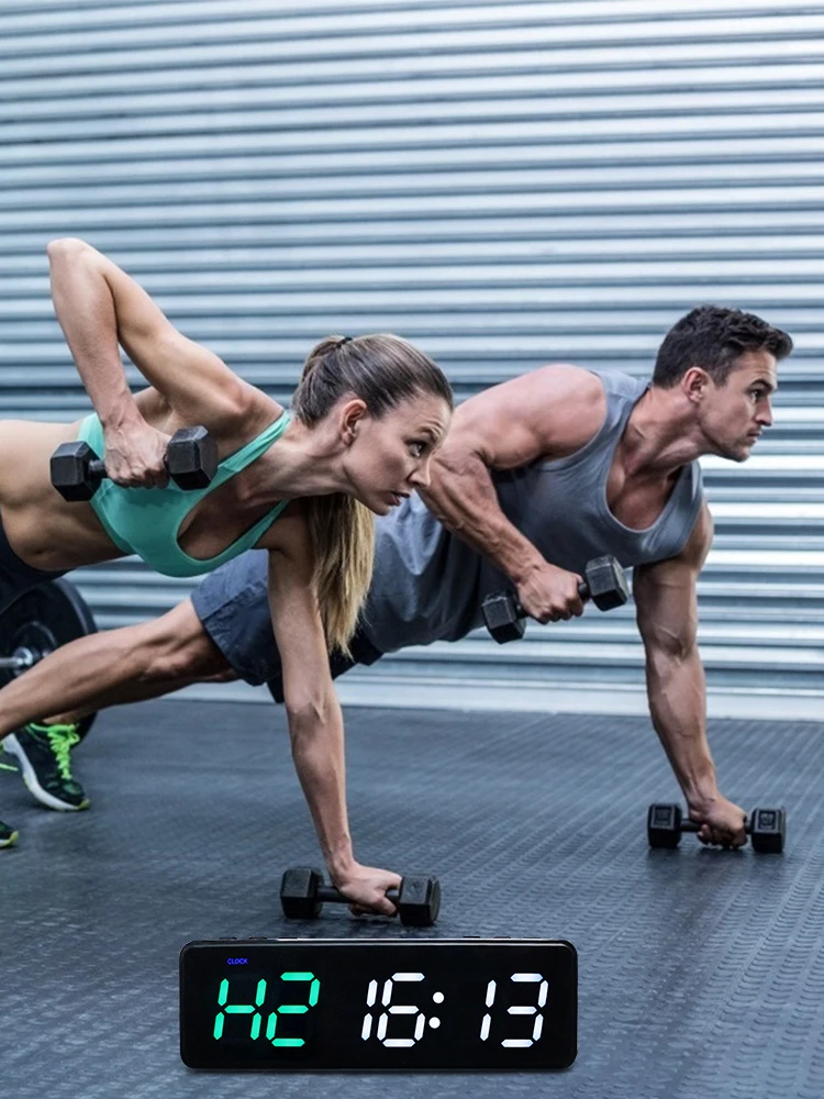 

Magnetic IntervalTimer Portable Fitness Timer With Bluetooth APP Control Wall Gym Timer For All Sports Training Skill Levels