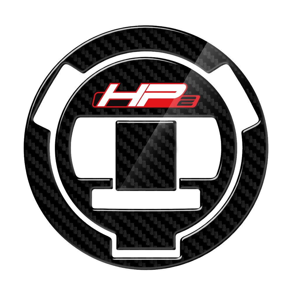 

3D Carbon-look Motorcycle Fuel Gas Cap Protector Decals Case for BMW HP2 Sport 2008-2011