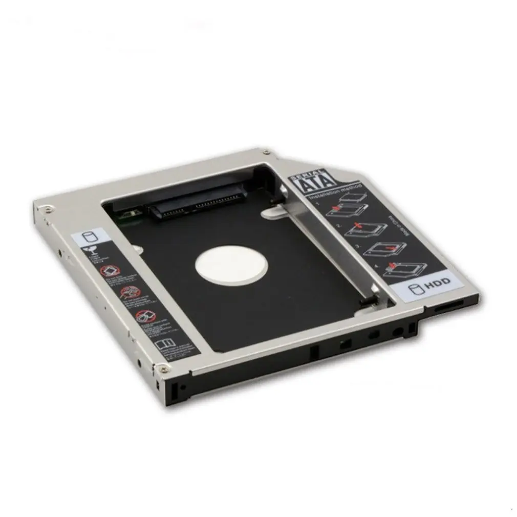 SATA 2nd HDD HD жесткий диск Caddy чехол для 9 5 мм универсального ноутбука CD / DVD ROM|Жёсткие