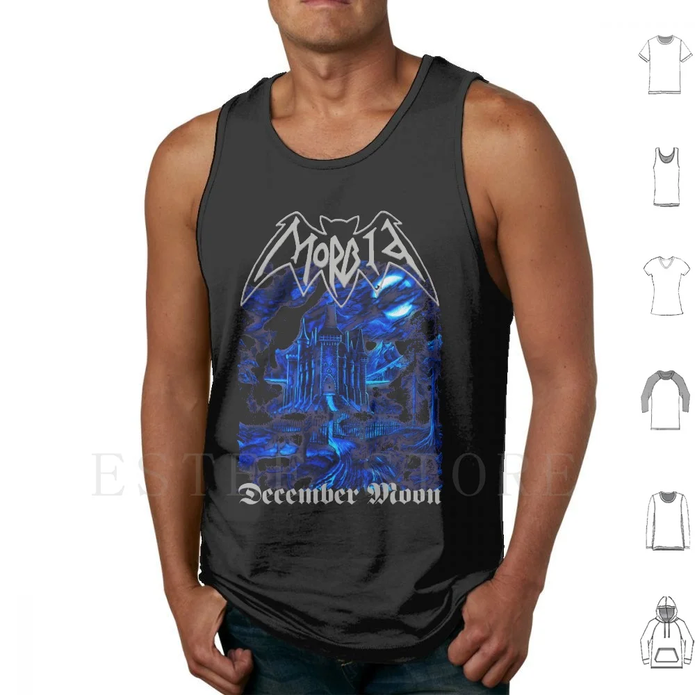 

Morbid-December Moon Tank Tops Vest Death Metal Dead Black Metal