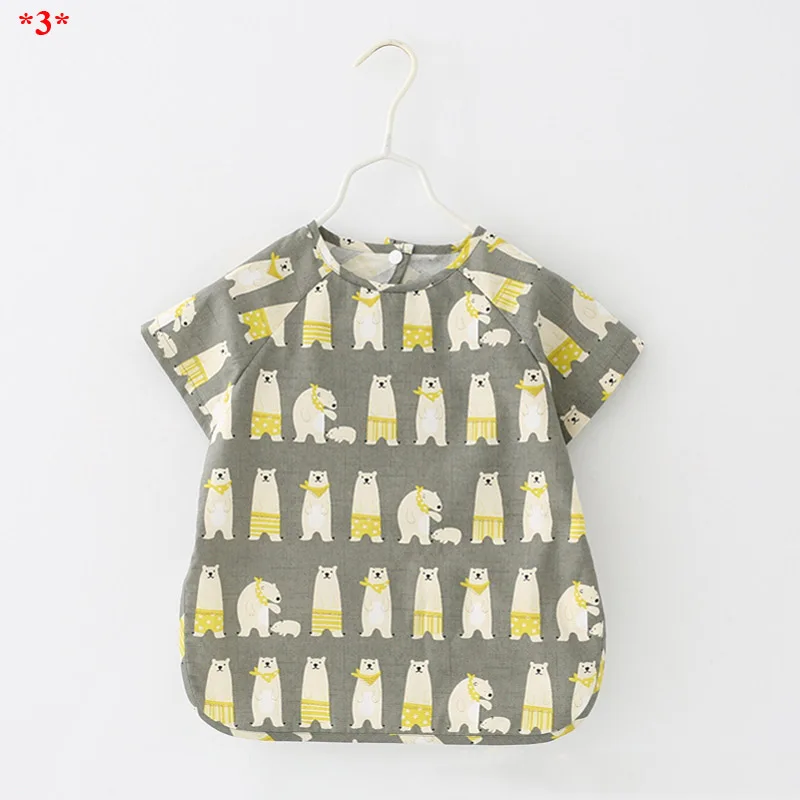 Bentain 1-2 Years Baby Kids Bibs Apron Waterproof Cartoon Toddler Girls Boys Feeding Burp Cloths Newborn Children Saliva Towels | Детская