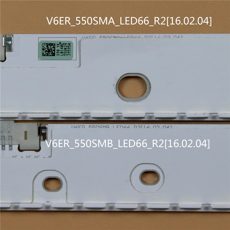 Светодиодные панели для Samsung UE55MU6652 UE55MU6655 UE55MU6670 Светодиодная лента подсветки