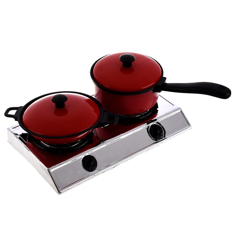 

13 Sets Pots and Pans Kitchen Cookware For Children Play House Toys, Simulation Kitchen Utensils
