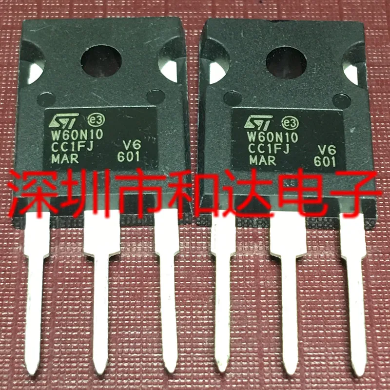 

(5 Pieces) W60N10 STW60N10 TO-247 100V 60A