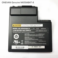 new 14 8v 4400mah original m560abat 8 87 m56as 4d4 laptop battery for clevo m560 m570tu
