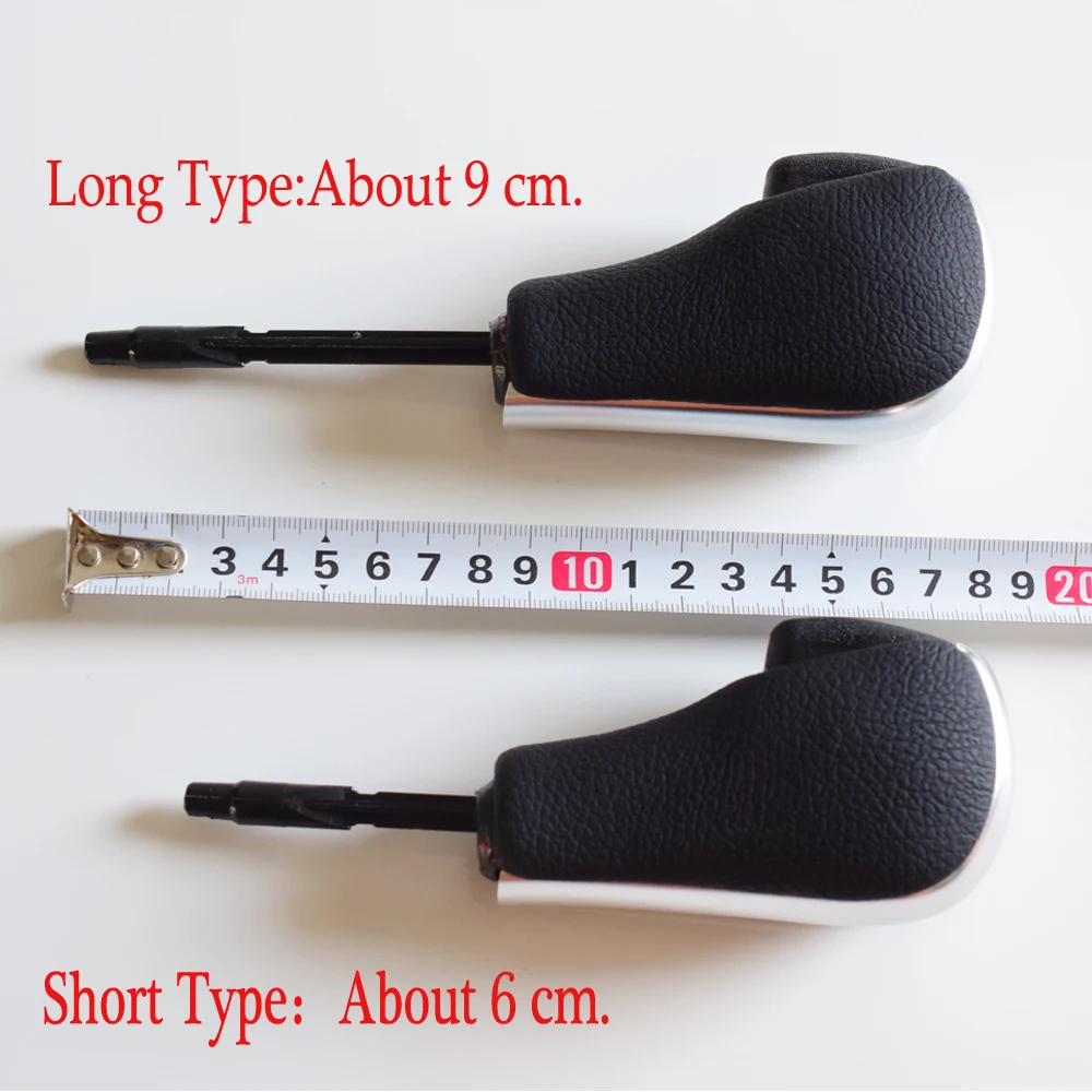 Automatic Car Carbon fiber Gear Shift Knob Stick Lever HandBall For BMW E81 E82 E87 E90 E91 E92 E93 Real Leather Styling | Автомобили и