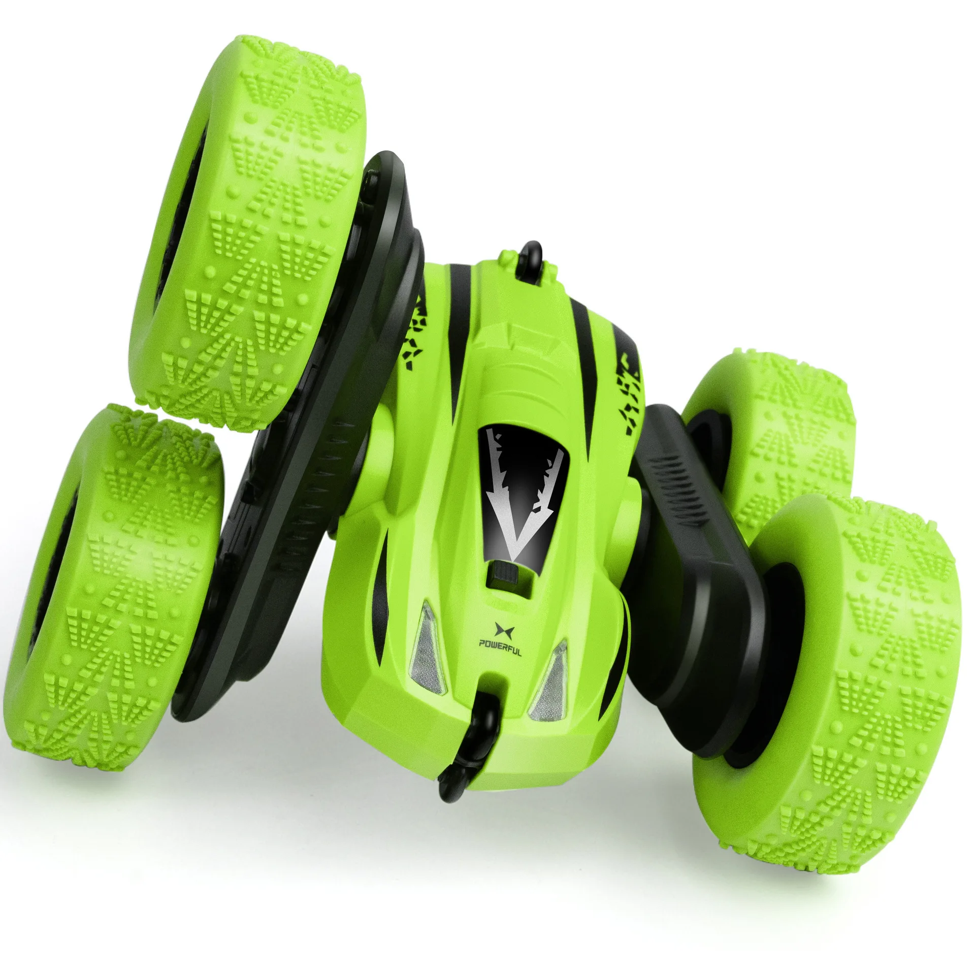 

Rotating Rolling Tilting Twisted Double-Sided Stunt Car Charging Drop-Resistant Light Children's Remote Control
