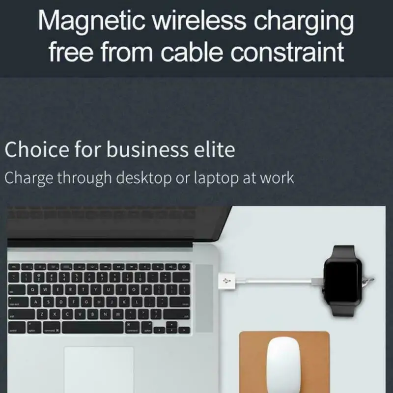 Портативное беспроводное зарядное устройство iWatch зарядная док-станция для Apple