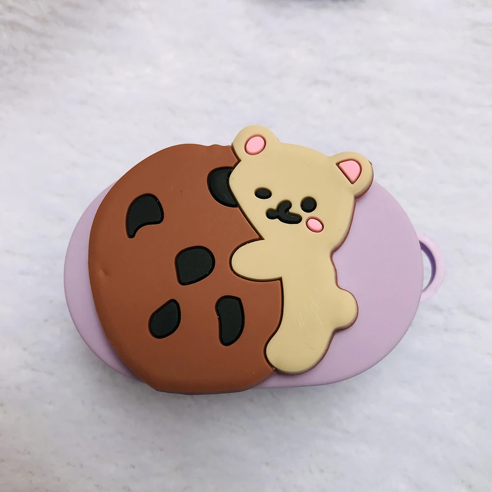 For Xiaomi Redmi AirDots Case cute 3D cat Avocado/flower with hook Silicone Earphone Cover for S coque | Электроника