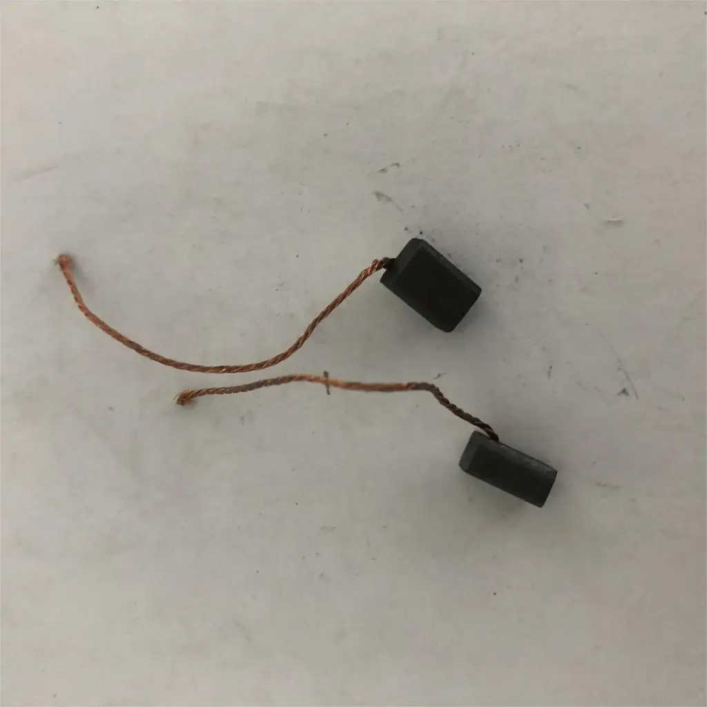 

2PCS 4.2x6x8.5mm 0.16"x0.23"x0.33" Motor Electric Replacement Power Tool Carbon Brush Car