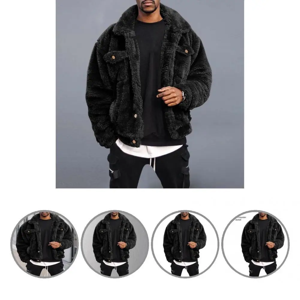 

Уличная одежда, фантастическая пушистая Мужская куртка, Мужская Верхняя одежда, куртка с длинным рукавом для дома
