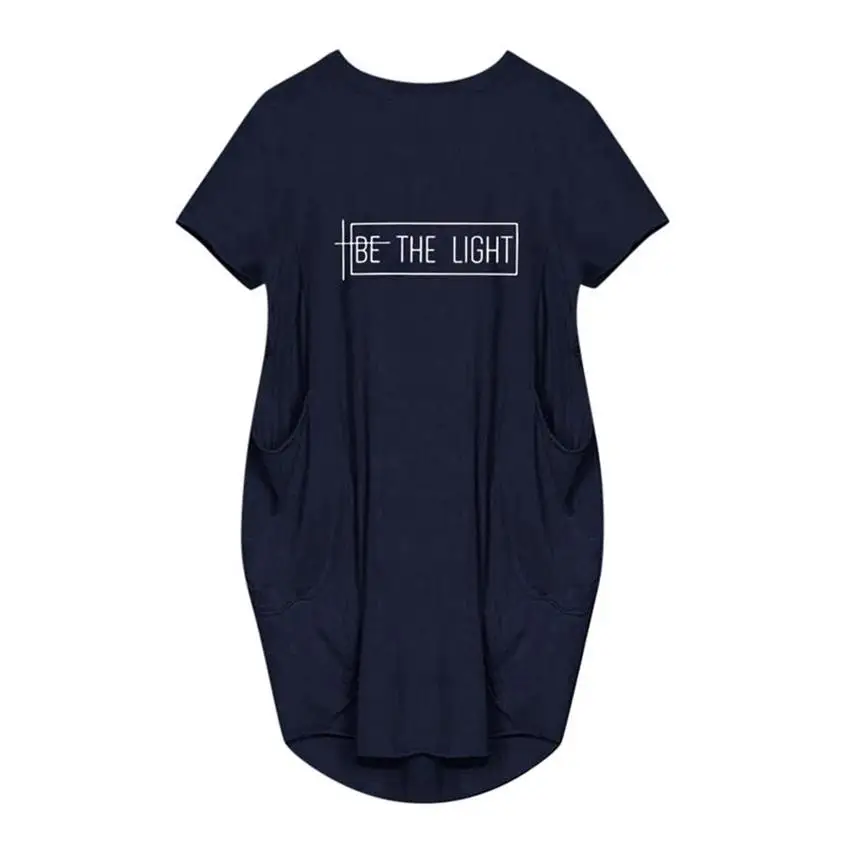 

Women Dress Faith Jesus Be The Light Letters Short Sleeve Dress Vestidos Summer Women Dresses Maxi Denim Flamingo Oversized 5XL