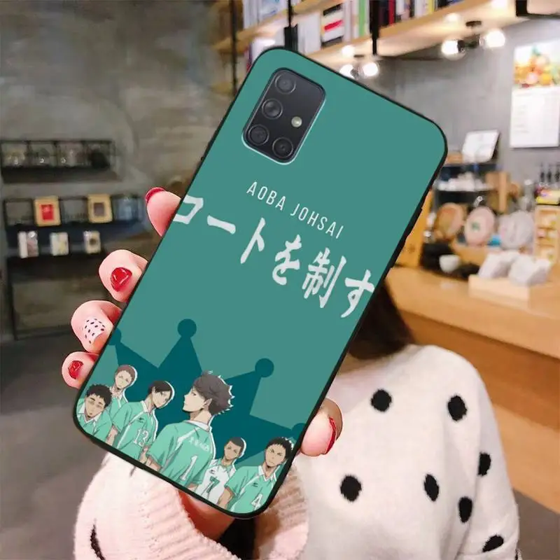 NBDRUICAI Аниме Haikyuu Оикава чехол для телефона Samsung A10 A20 A30 A40 A50 A70 A80 A71 A91 A51 A6 A8