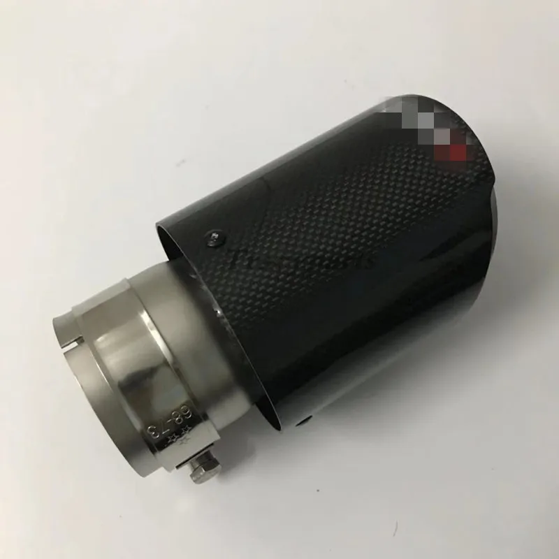 Akrapovic выхлопные трубы для автомобиля глянцевый углеродный глушитель наконечник