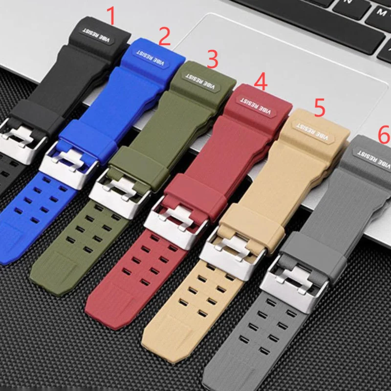 

Сменный эластичный резиновый ремешок для Casio G-SHOCK GWG1000GB спортивные силиконовые высококачественные ремешки для часов браслет браслеты