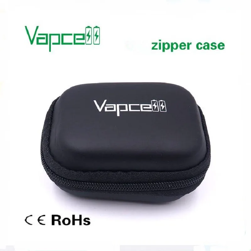 Черный чехол на молнии Vapcell коробка для хранения размер держателя аккумулятора