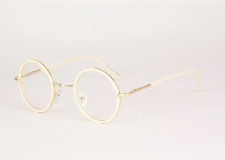 Винтажные круглые очки для чтения 45 мм с полным ободком в стиле ретро 50 + 75 100 125 150