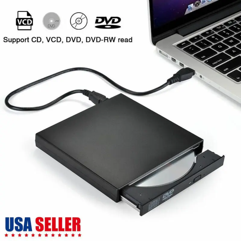 

Внешний Комбинированный привод DVD, CD, RW диск, считыватель, Windows 98/8/10, ноутбук, ПК