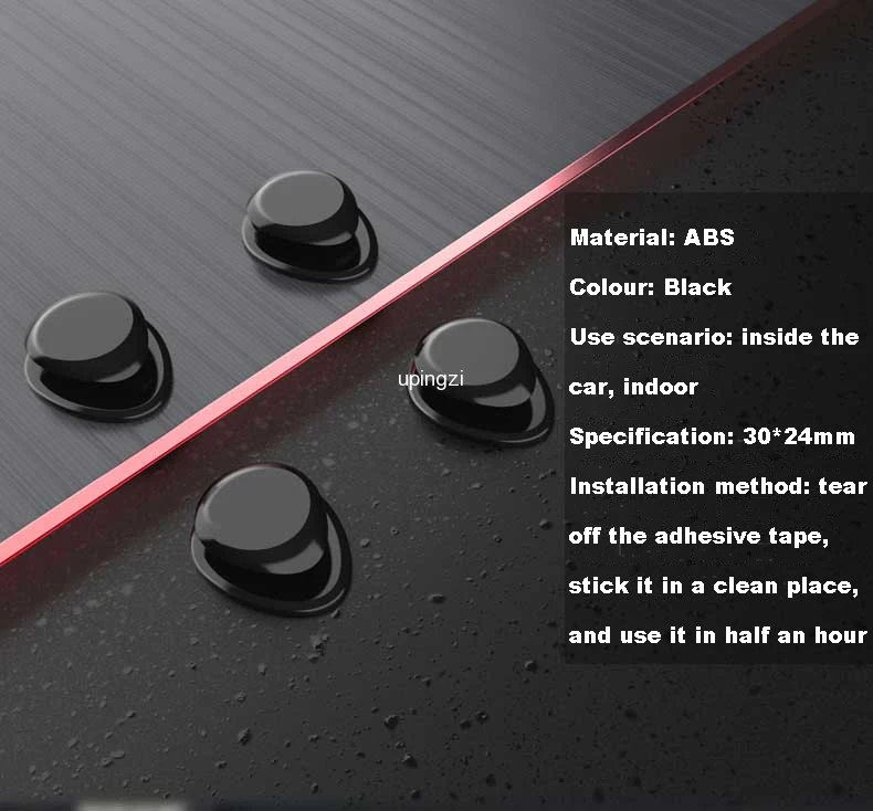 4 шт. автомобильные Крючки-органайзеры для кабелей и наушников | Автомобили