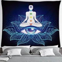 seven chakras meditation tapestry hanging cloth orgonite decorative mural living room bedroom yoga reiki healing chakra tapestry