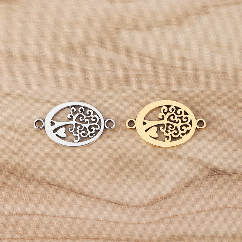 20 шт. соединительные подвески для браслета 23 х13 мм|Ювелирная фурнитура и