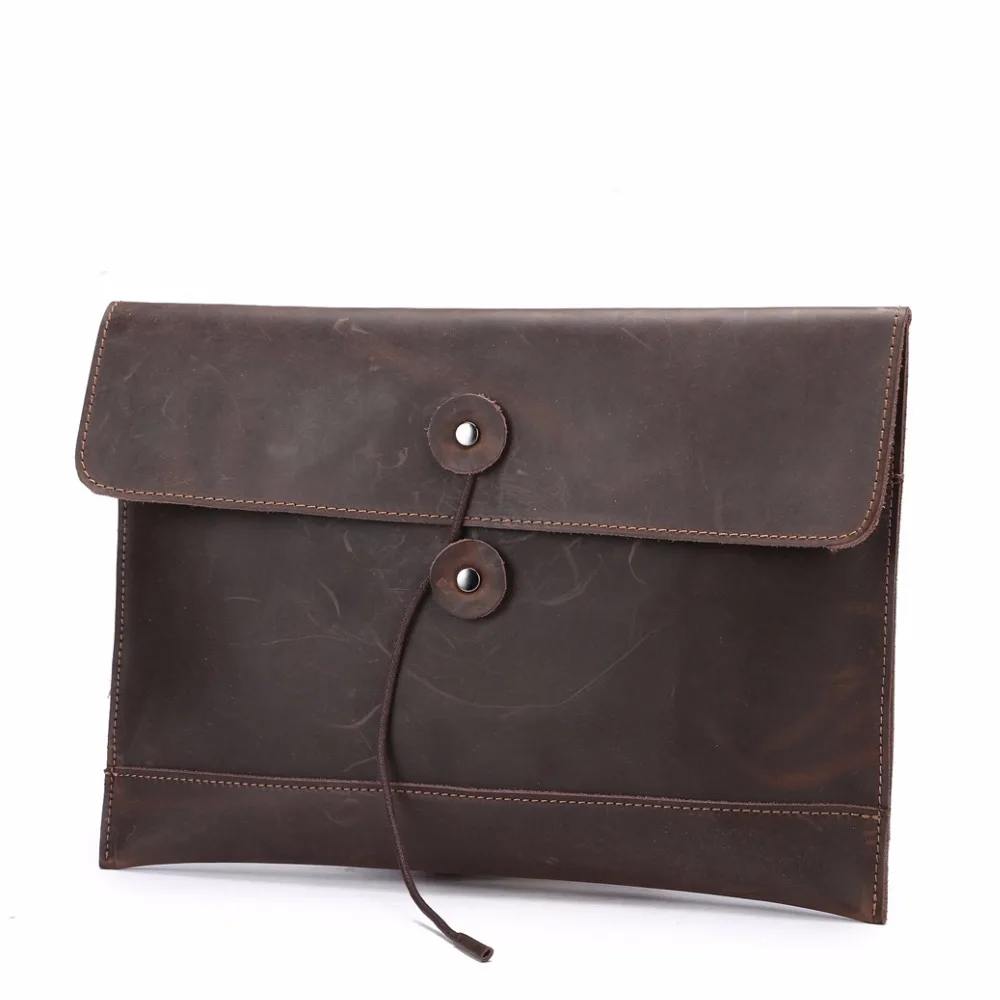 Роскошные брендовые Дизайнерские мужские винтажные сумки конверты Стильные