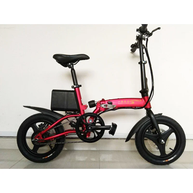 

14 inch Suspension Lithium Battery Foldable Electric Bicycle with Aluminum Frame