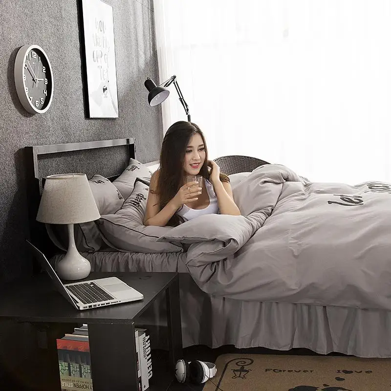 50 Cotton1pcs Duvet cover Comforter/Quilt/Blanket case 100% Cotton with Zipper Twin Full Queen King double single size | Дом и сад