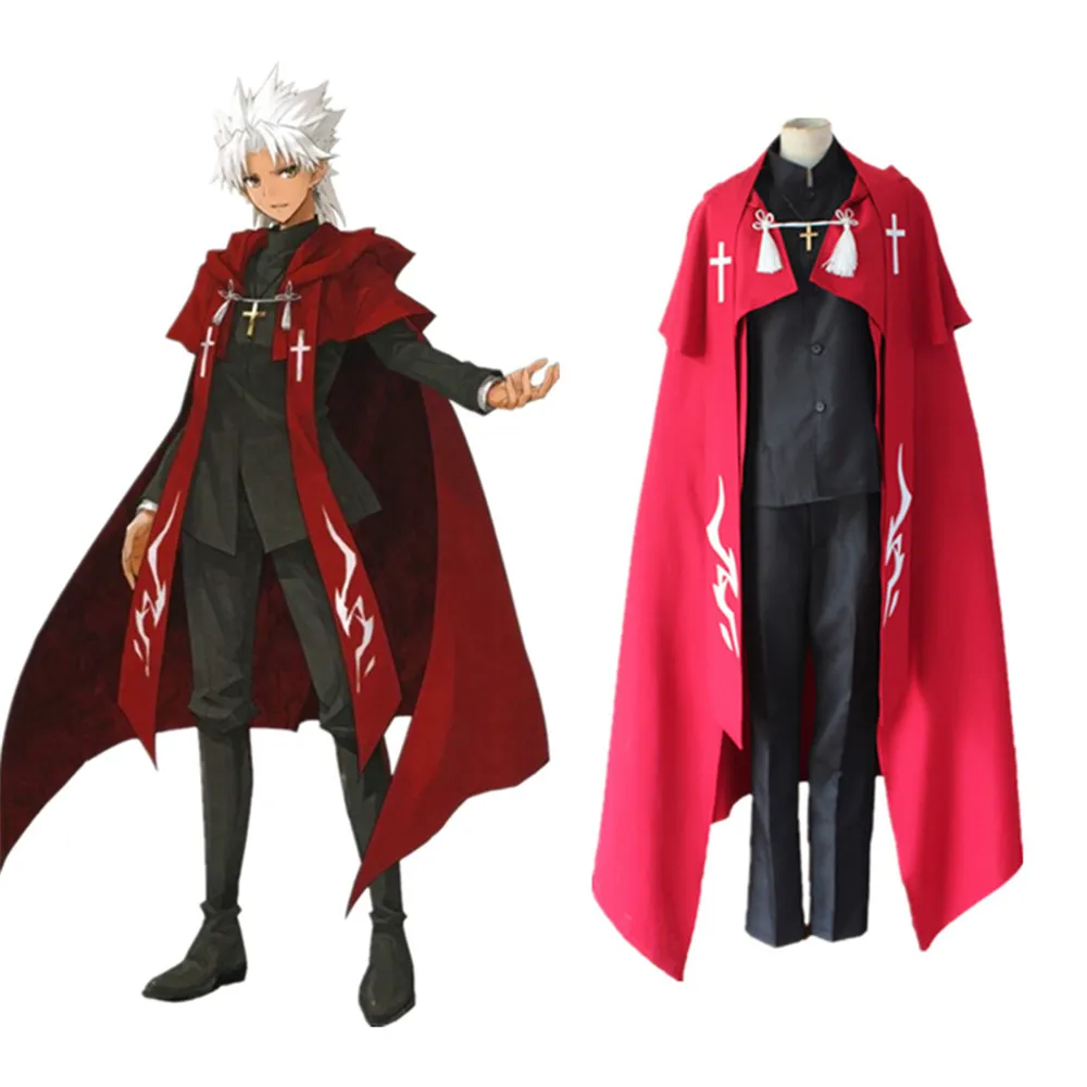 Аниме Судьба большой заказ косплей Amakusa Shirou Tokisada Униформа Fate Apocrypha Kotomine Модный