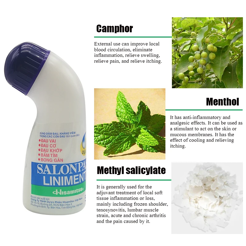 

50ml Muscle & Joint Relief Analgesic Soothing Liquid Pain In Joints Treatment Relieves Fatigue, Improves Blood Circulation