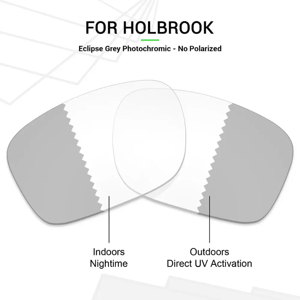 Mryok устойчивые к царапинам Сменные линзы для солнцезащитных очков Oakley Holbrook OO9102