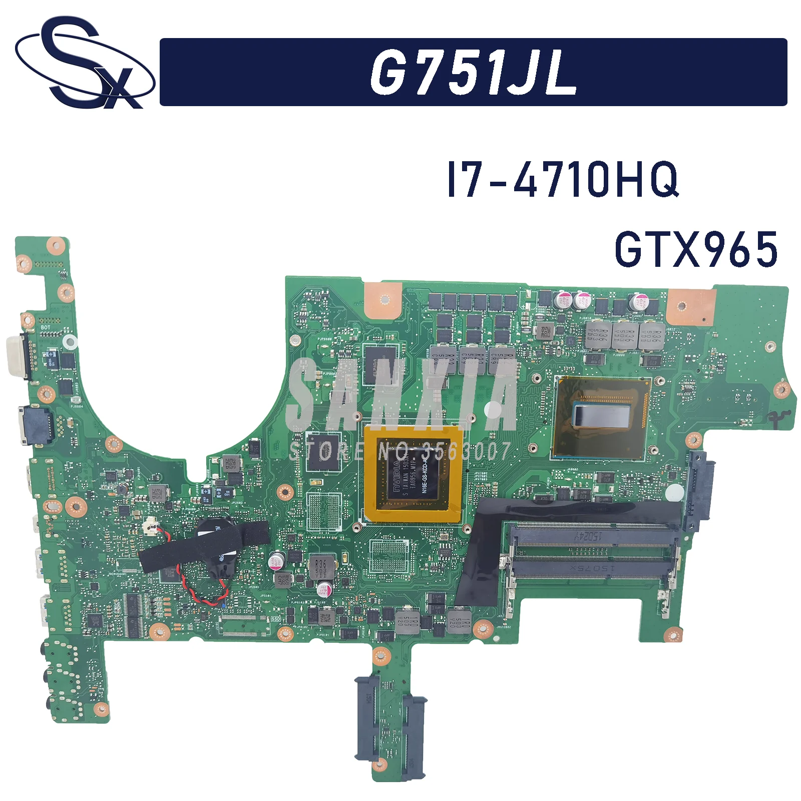 

KEFU G751JL подходит для ноутбука ASUS G751G751J G751JY G751JM G751JL G751JT
