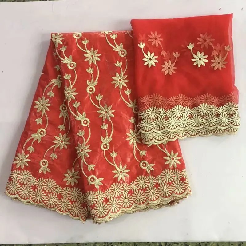 Африканская хлопчатобумажная вышитая австрийская Базен riche getzner африканская