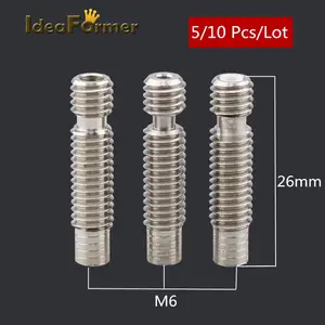 510 шт., термостойкие трубки для 3D-принтера V6 M6 * 26 мм