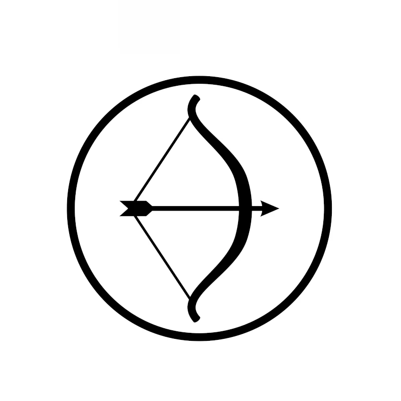 Стрельба из лука плеер диапазон Bullseye стикер высокое качество украшение